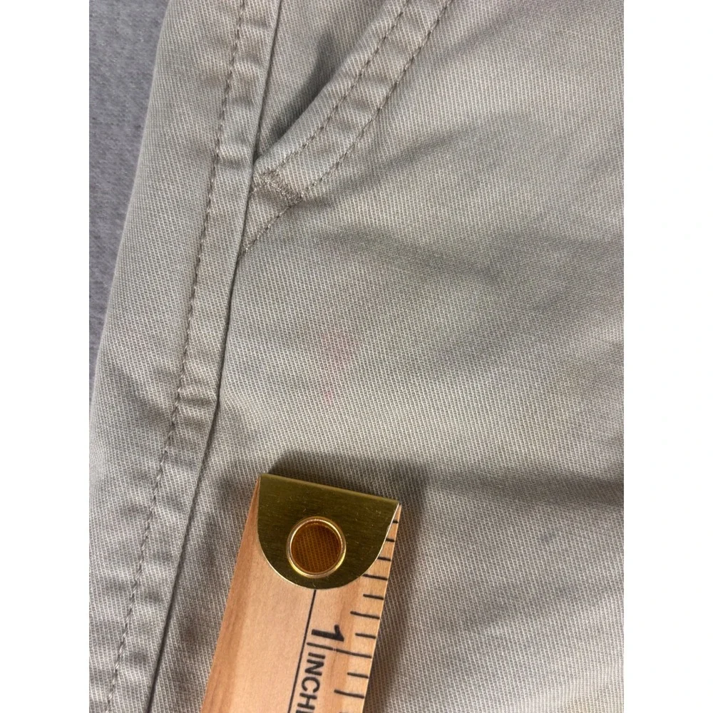 Levis Standard‎ Chino Pants Mens 31x30 Khaki Tan Slim Straight Cotton Twill